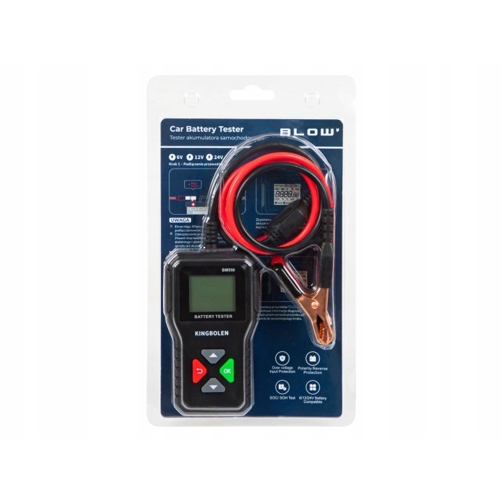 Tester akumulatorów 12V BLOW TA-02