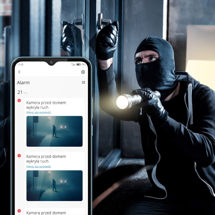 Kamera Wi-Fi zewnętrzna Kruger&Matz Connect C120 Tuya