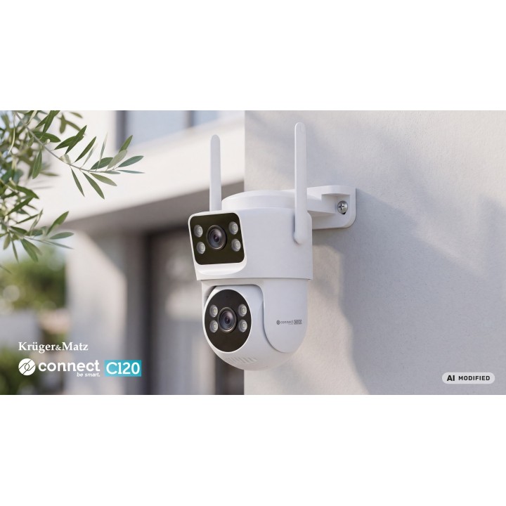 Kamera Wi-Fi zewnętrzna Kruger&Matz Connect C120 Tuya
