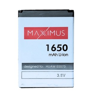Bateria MAXXIMUS do HUAWEI E5573 LTE 4G 1650mAh modem HB434666RBC
