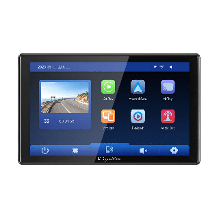 Stacja multimedialna 9" Android Auto Apple Carplay z DVR i kamerą cofania Kruger&Matz