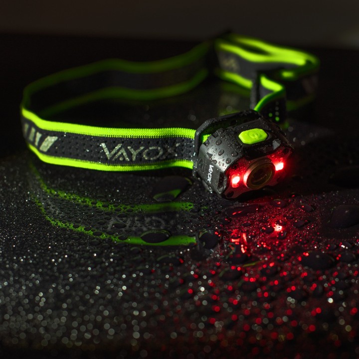 Latarka czołowa akumulatorowa 650lm 200mAh IPX4 VA0452 Vayox