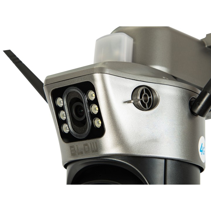 Kamera BLOW 4G PTZ 2x4MP solarna z akumulatorem