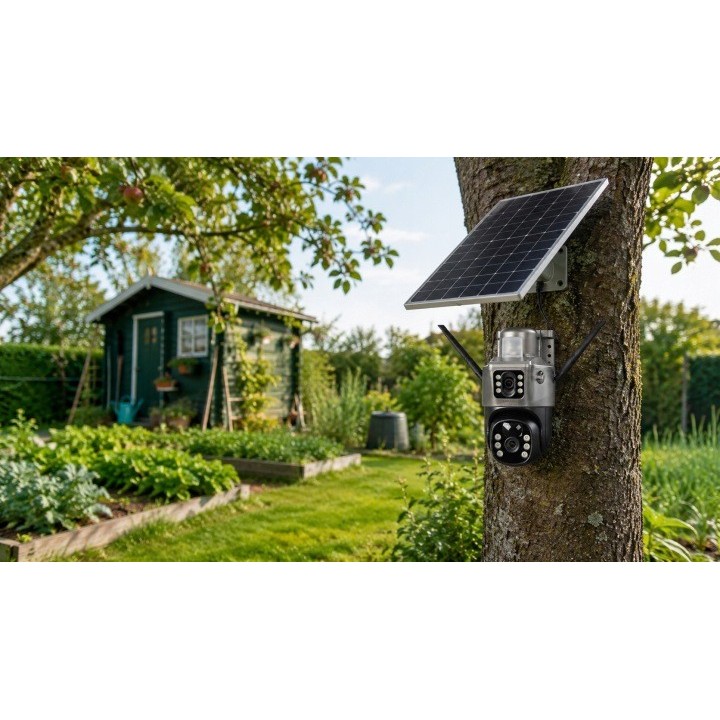 Kamera BLOW 4G PTZ 2x4MP solarna z akumulatorem