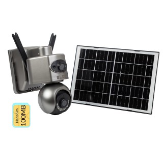 Kamera BLOW 4G PTZ 8MP H-398-AOV DualLens solarna z akumulatorem
