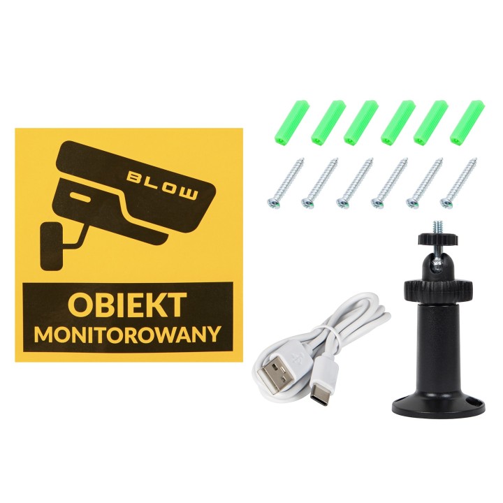 Kamera BLOW 4G PTZ 8MP H-398-AOV DualLens solarna z akumulatorem