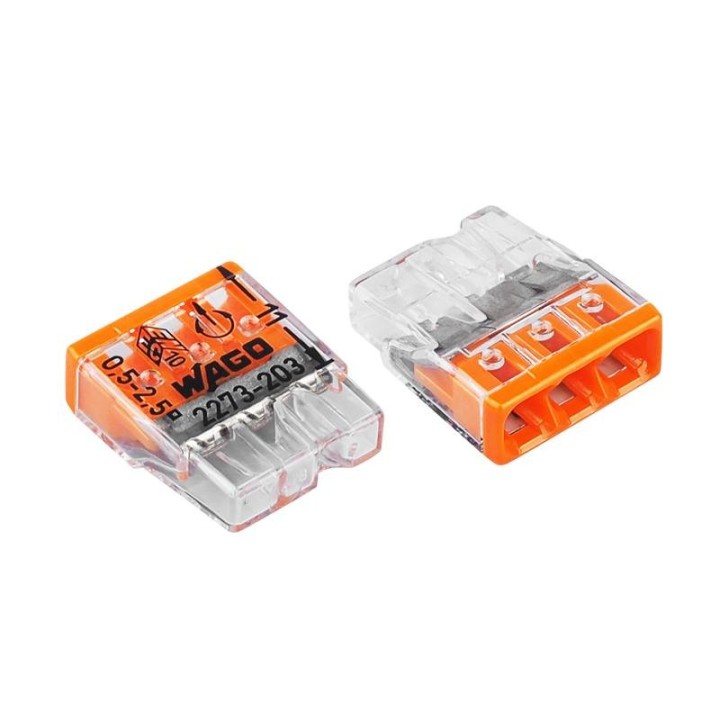 WAGO SZYBKOZŁĄCZKA 3x0.5-2,5mm