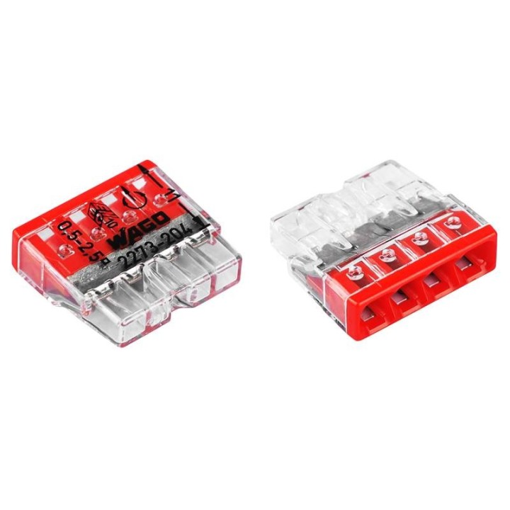WAGO SZYBKOZŁĄCZKA 4x0.5-2,5mm