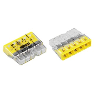 WAGO SZYBKOZŁĄCZKA 5x0.5-2,5mm