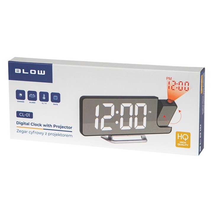 Zegar cyfrowy z projektorem BLOW CL-01