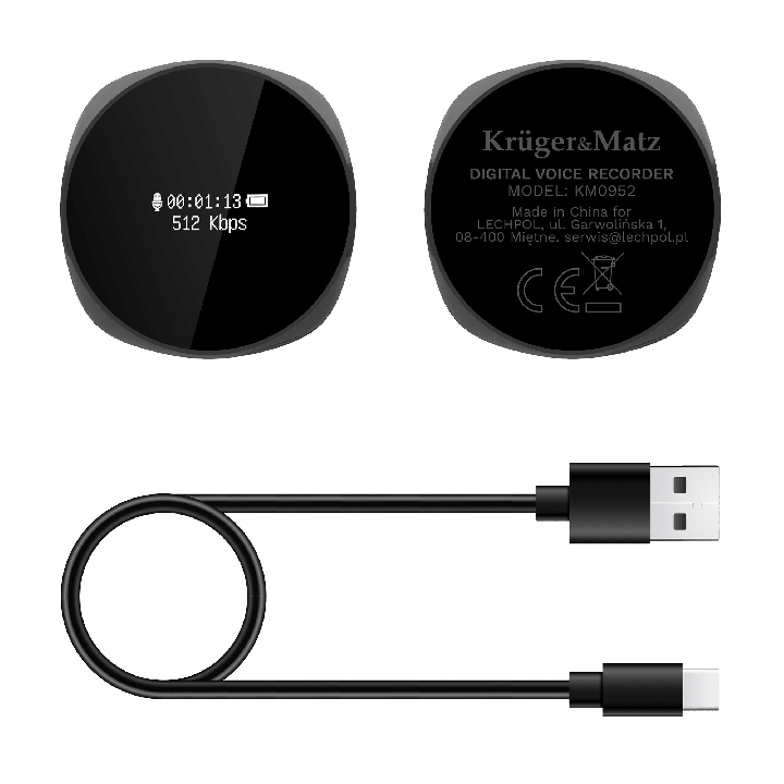 Dyktafon cyfrowy Kruger&Matz KM0952 8GB