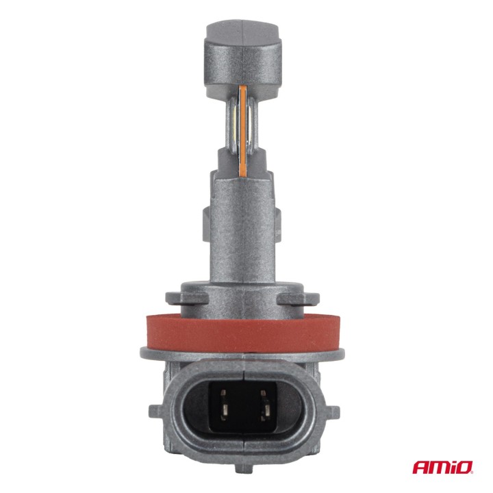 Żarówki samochodowe LEDr z homologacją drogową R37 E-MARK H11 PnP FAN 18W AMIO-05120