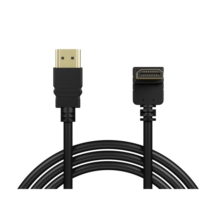 Przyłącze HDMI-HDMI CLASSIC kątowe 1,5m