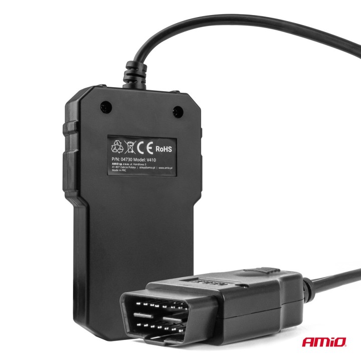 Skaner tester interfejs diagnostyczny AMiO OBD2 AMIO-04730