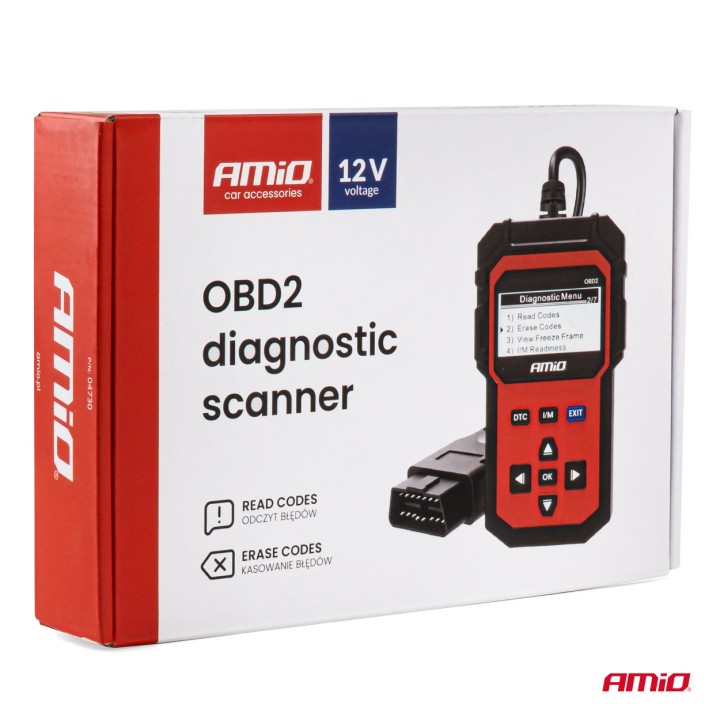 Skaner tester interfejs diagnostyczny AMiO OBD2 AMIO-04730