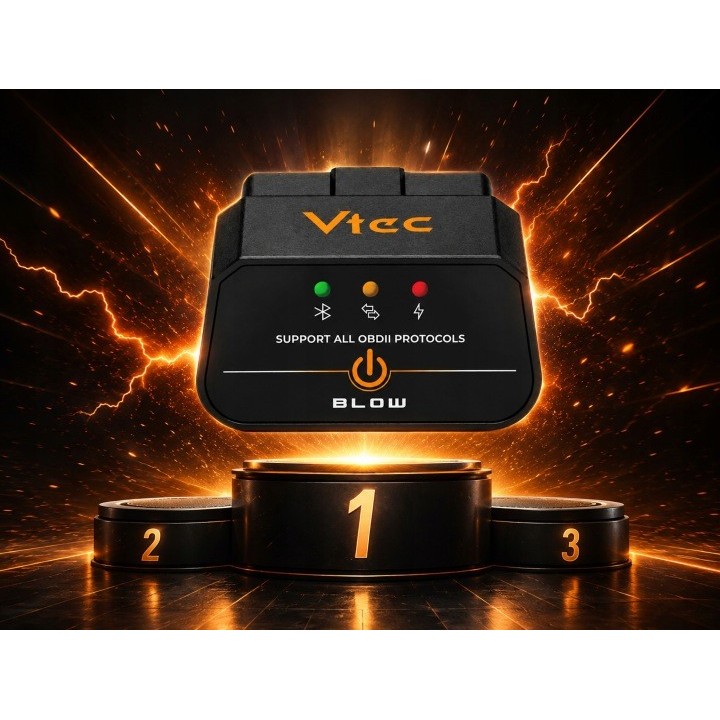 Interfejs diagnostyczny OBD2 Vtec iTRON PRO by BLOW BLUETOOTH 5,4