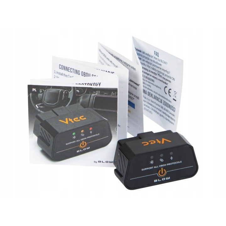 Interfejs diagnostyczny OBD2 Vtec iTRON PRO by BLOW BLUETOOTH 5,4