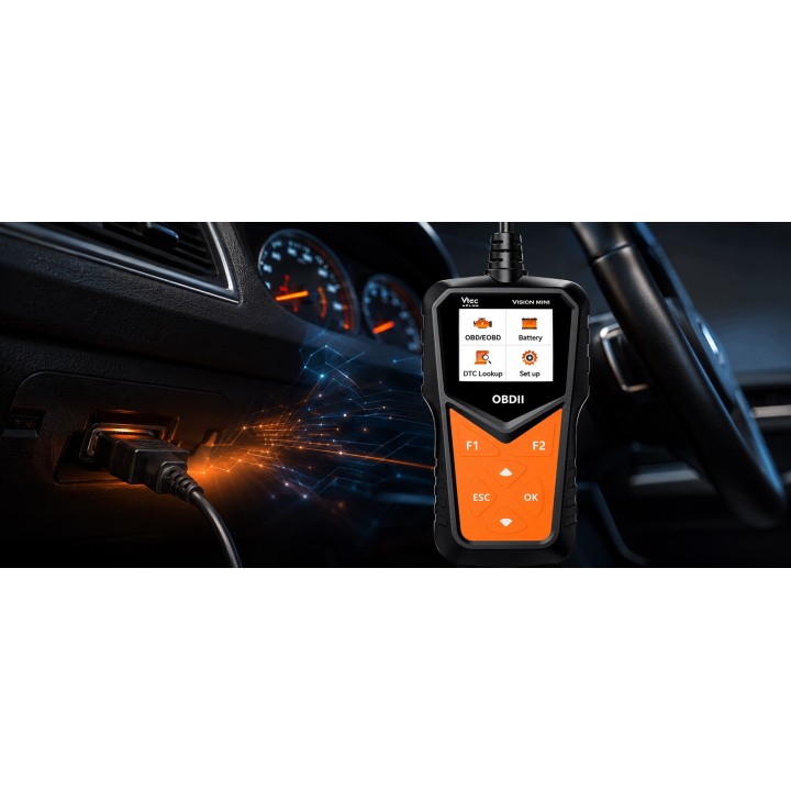 Tester diagnostyczny OBD2 Vtec by BLOW mini