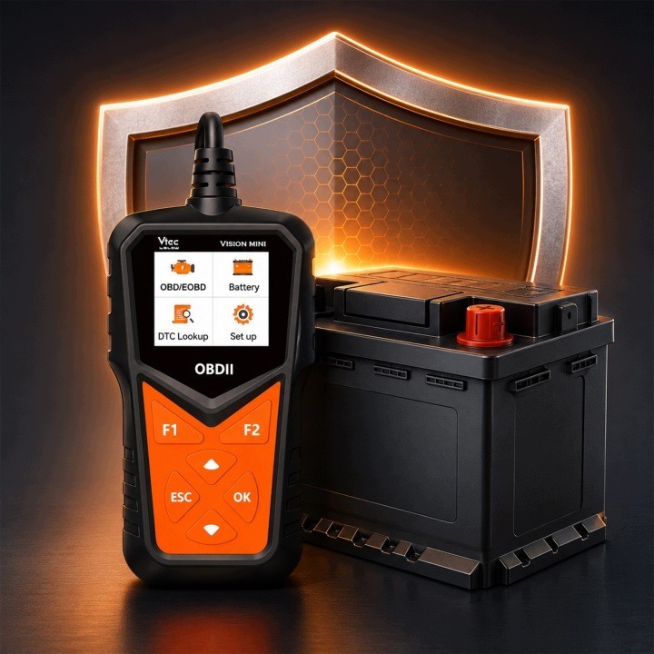 Tester diagnostyczny OBD2 Vtec by BLOW mini