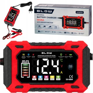 Prostownik automatyczny 12V/6A LiFePO4 BLOW