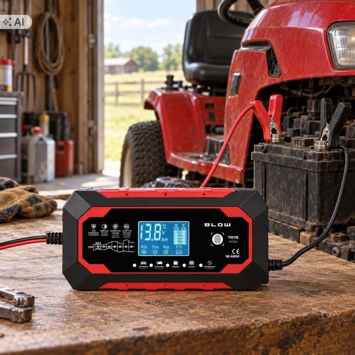 Prostownik automatyczny 12V/15A LiFePO4 BLOW