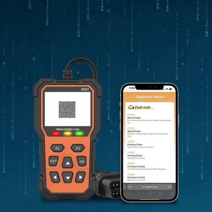 Tester diagnostyczny OBD2 BLOW ręczny