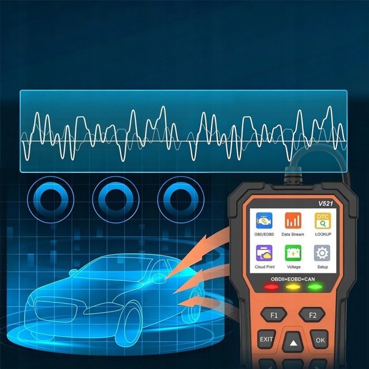Tester diagnostyczny OBD2 BLOW ręczny