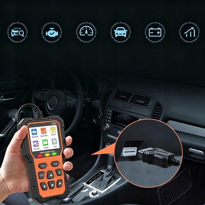 Tester diagnostyczny OBD2 BLOW ręczny