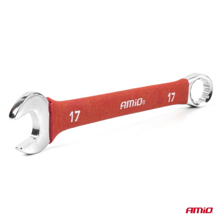 Zestaw kluczy oczkowych CRV 8-19mm 8szt. AMIO-04978