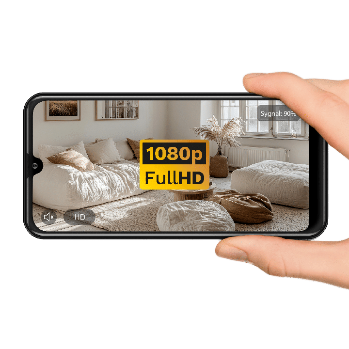 Kamera WiFi Kruger&Matz Connect C180 2x Obiektyw PTZ 360° 2K Tuya Smart Life Kolor Nocą Audio AI