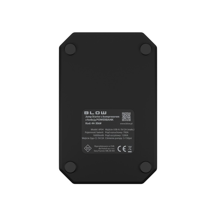 Power Bank - Jump Starter AP04 kompresor pompka BLOW