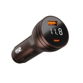 Ładowarka samochodowa gniazdo 2x USB-A+USB-C 100W G100W