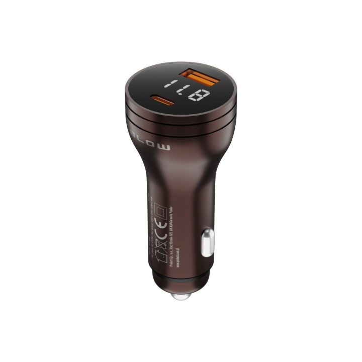 Ładowarka samochodowa gniazdo 2x USB-A+USB-C 100W G100W