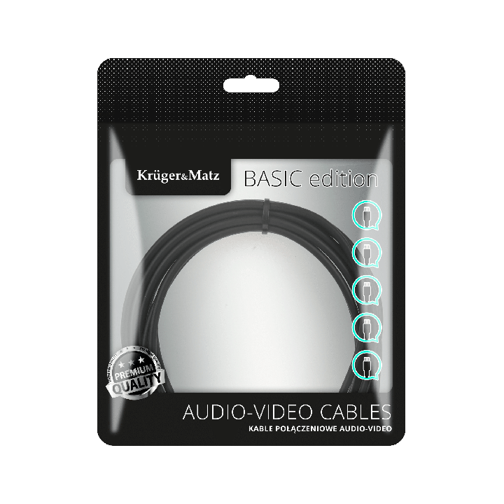 Kabel HDMI - micro HDMI 1.8m Kruger&Matz Basic