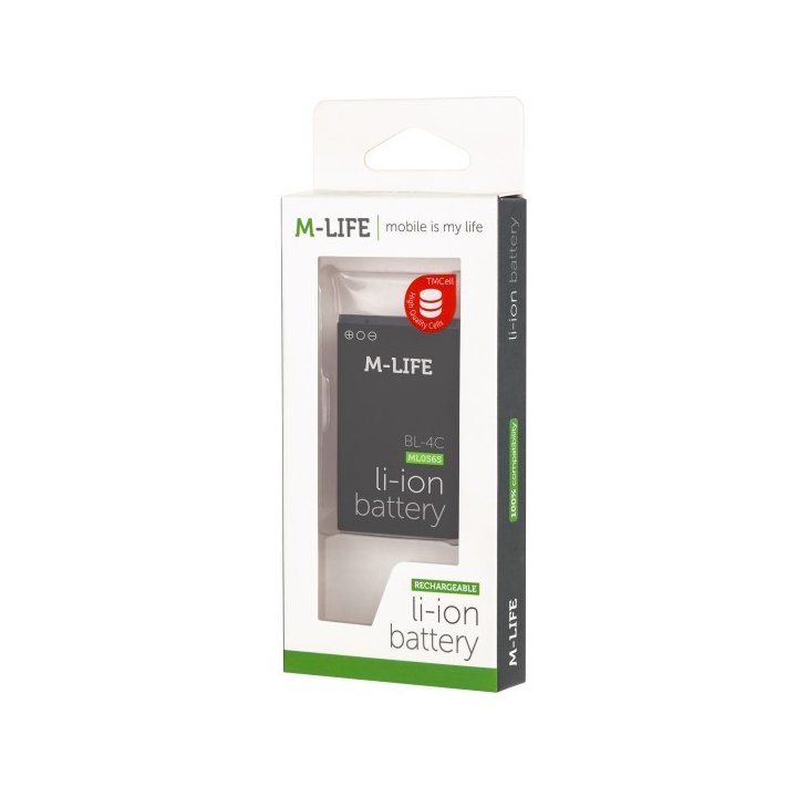 Bateria M-life BL-4C do Nokia 6300 7270 6103 SB