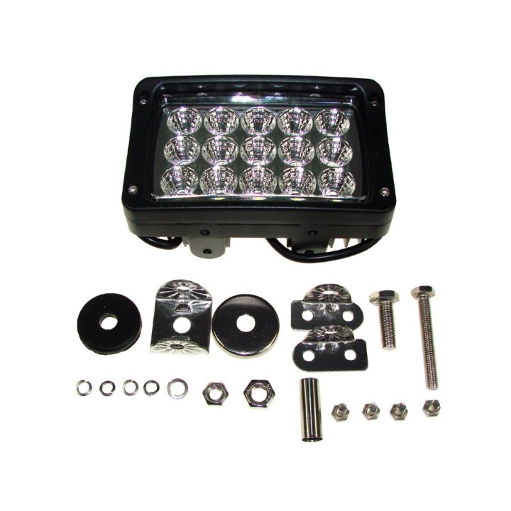 Reflektor led car prostokąt 15*3W IP68