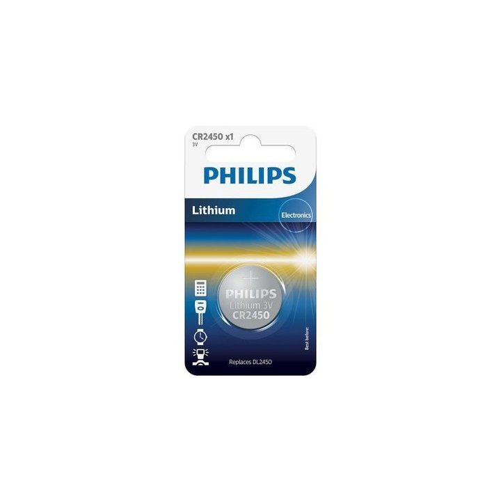 BATERIA LITOWA PHILIPS CR2450 3V