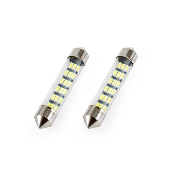 Żarówki LED STANDARD White FESTOON C5W 12V 41mm 3014 18LED