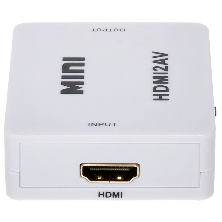 Konwerter sygnału gniazdo HDMI - gniazdo AV - CHINCH CVBS + AUDIO