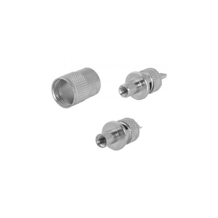 Wtyk CB (UHF) nakręcany na RG58