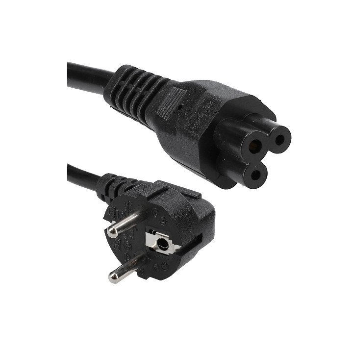 Kabel zasilający do laptopa (koniczynka)