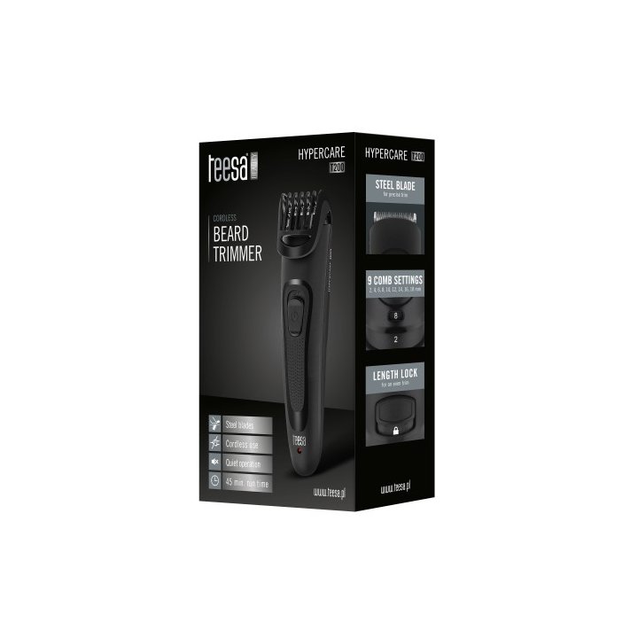 Bezprzewodowy trymer do brody HYPERCARE T200