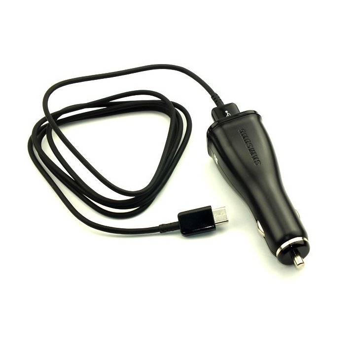 Ładowarka samochodowa Samsung EP-LN915U + kabel DUE4EBE 2A czarna box