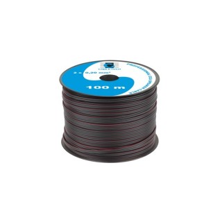 Kabel głośnikowy CCA 0.20mm czarny