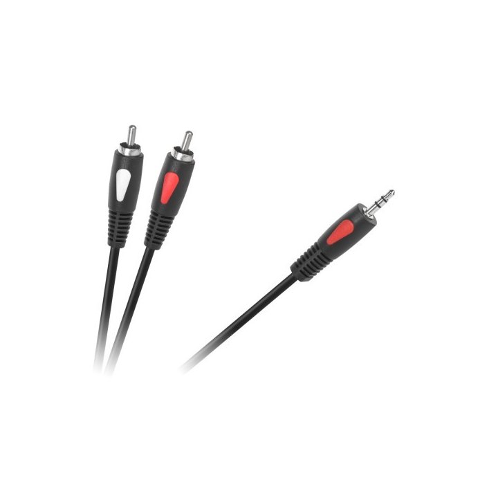 abel wtyk jack 3.5 - 2RCA 10m Cabletech Eco-Line