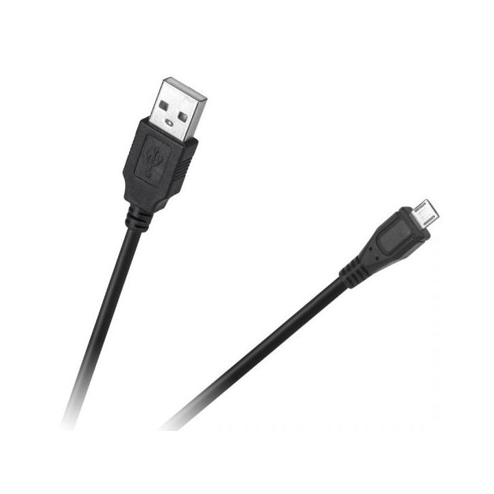 Kabel wtyk USB typ A - wtyk mikro USB 0.5m