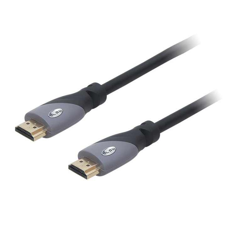 Przył.HDMI-HDMI GREY 1,5m 2.0 4K