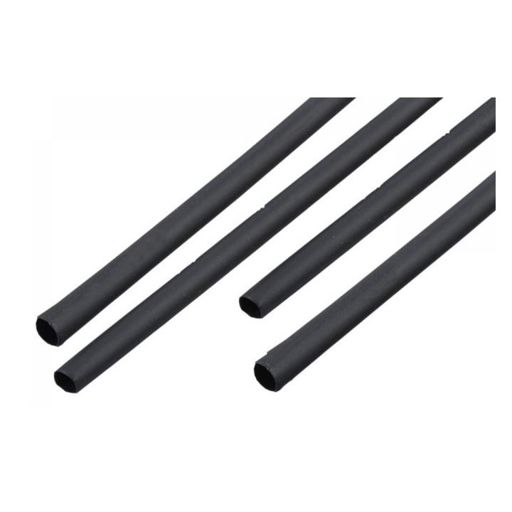 Rurki termokurczliwe 4,5 mm-1m czarne