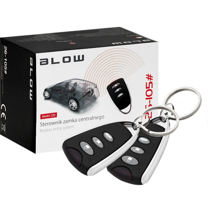 Zdalne sterowanie zamkiem centr.BLOW S20