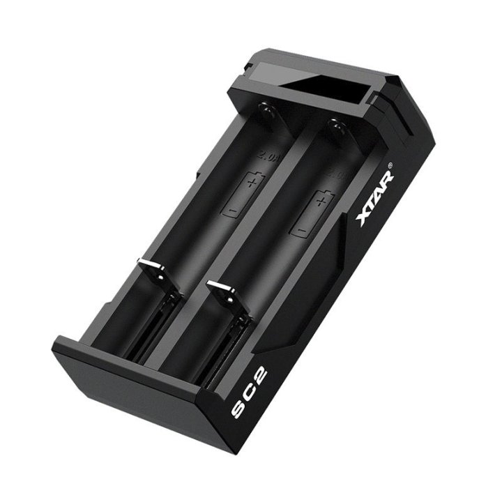 szybka ładowarka do akumulatorów cylindrycznych Li-ion 18650 Xtar SC2